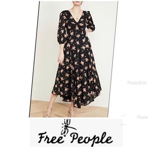 Free People Sea Glass Midi dress
